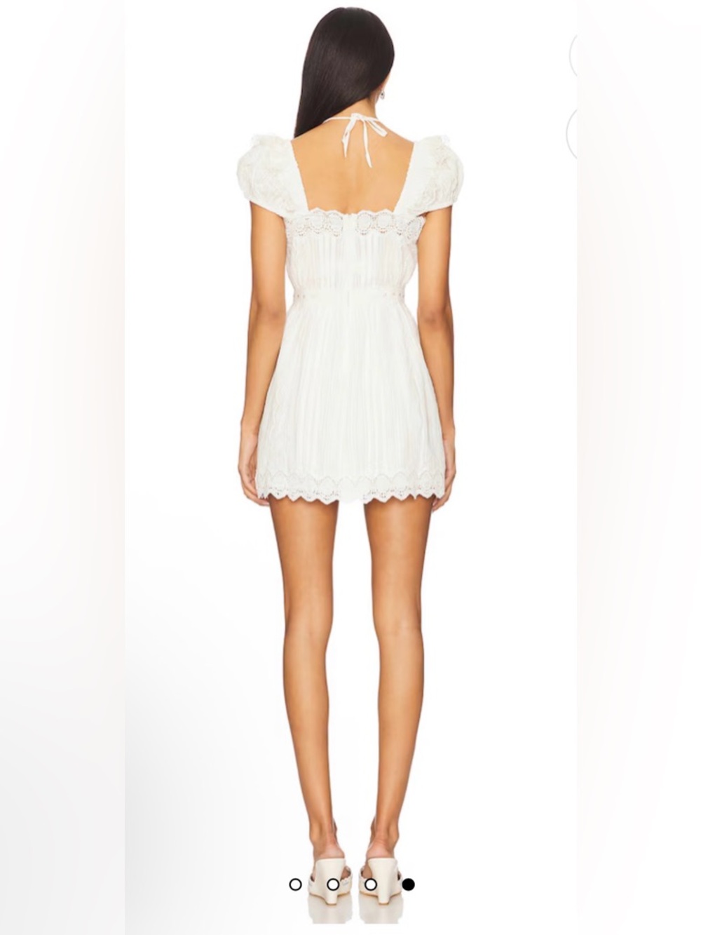 Revolve For Love and Lemons Sweet Summer Mini Dress in size Large nwt - Picture 5 of 6
